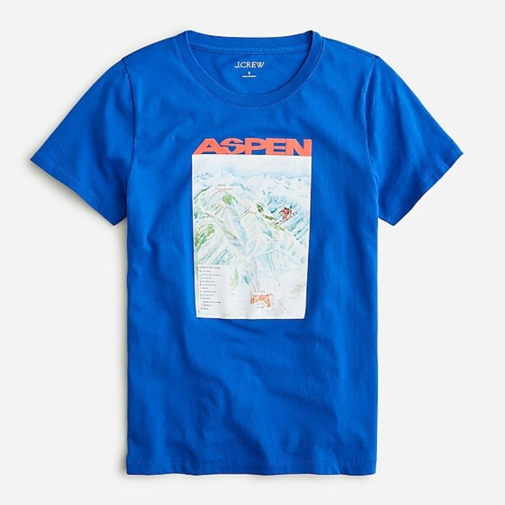 NWT J.Crew Aspen broken-in jersey T-shirt For Women